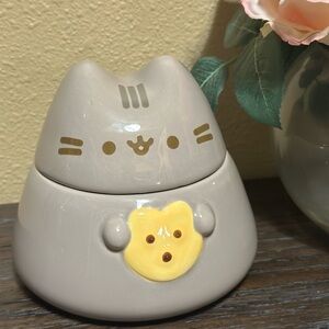 Pusheen Gray and Pink Treat Jar